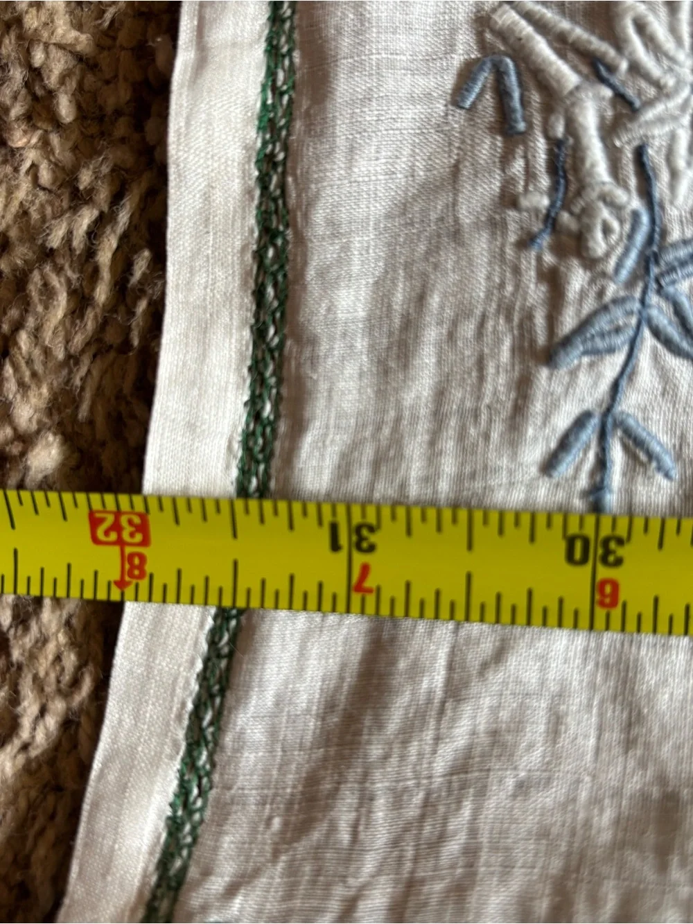 N/A classic embroidered